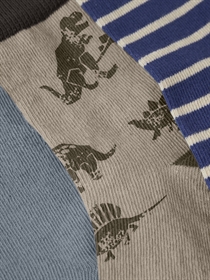 NAME IT 3-Pak Strømper Niel Delicioso Blueprint Island Fossil